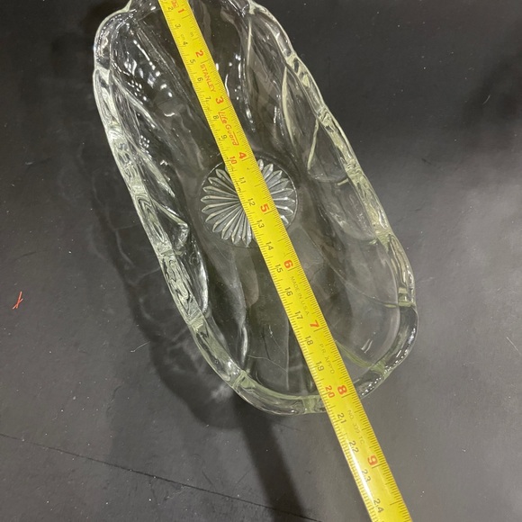 Set of 4 Anchor Hocking Banana Split Dishes - Starburst Design - Picture 5 of 6